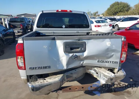 2009 Suzuki Equator Sport from USA, damaged, VIN 5Z6AD07U79C410339